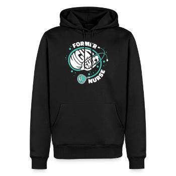 Nurse Nursing Stethoscope - Men's Premium Hoodie - black - Front - Nico (187cm) & Julia (174cm)