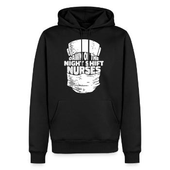 Nurse Nursing - Men's Premium Hoodie - black - Front - Nico (187cm) & Julia (174cm)