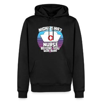 Nurse Nursing - Men's Premium Hoodie - black - Front - Nico (187cm) & Julia (174cm)