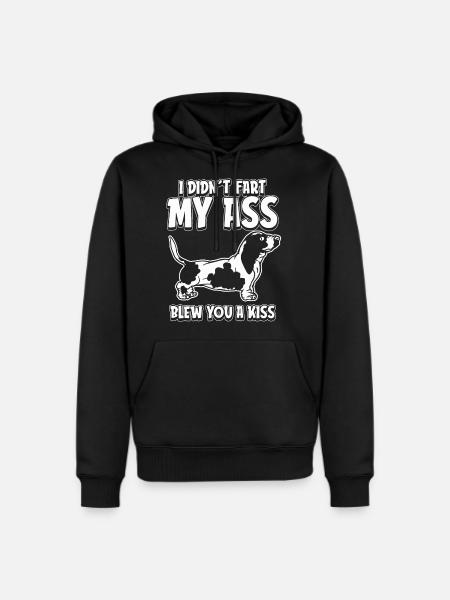 Basset Hound - Men's Premium Hoodie - black