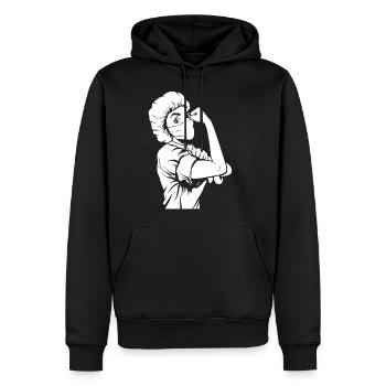 Nurse Nursing - Men's Premium Hoodie - black - Front - Nico (187cm) & Julia (174cm)