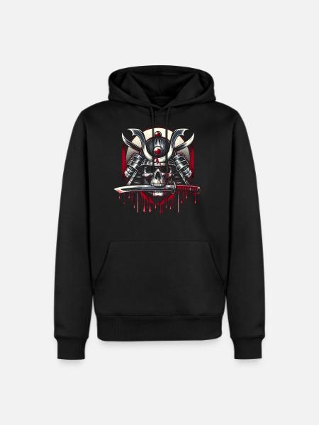Samurai's Last Stand - Men's Premium Hoodie - black