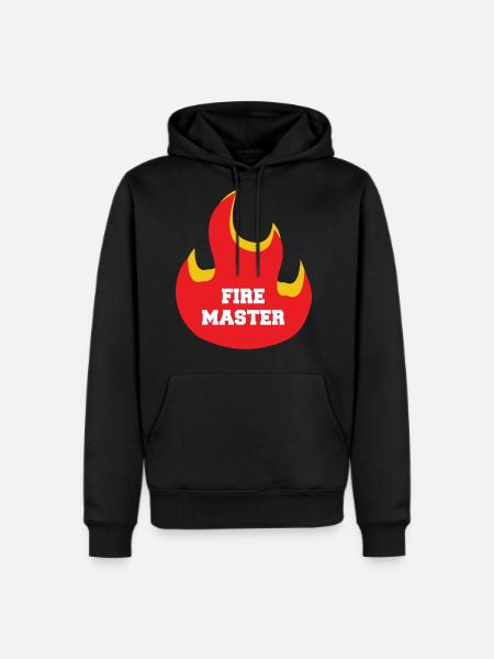 Fire Master - Men's Premium Hoodie - black