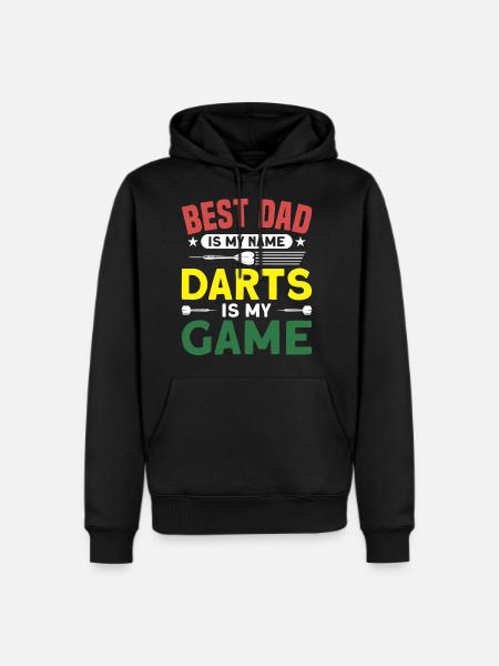 Darts Dart Player - Men's Premium Hoodie - black