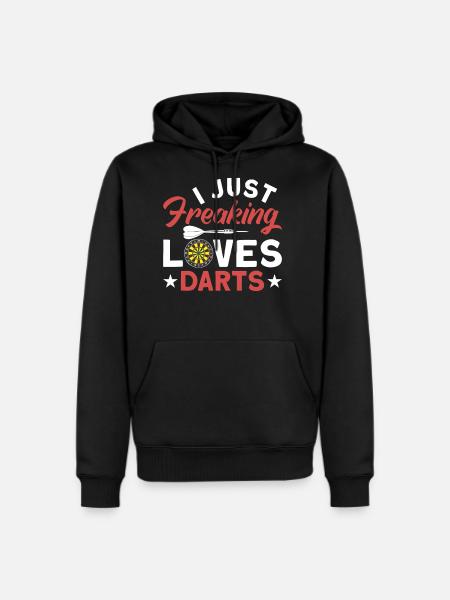 Darts Dart Player - Men's Premium Hoodie - black
