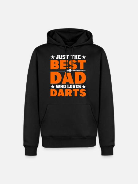 Darts Dart Player - Men's Premium Hoodie - black