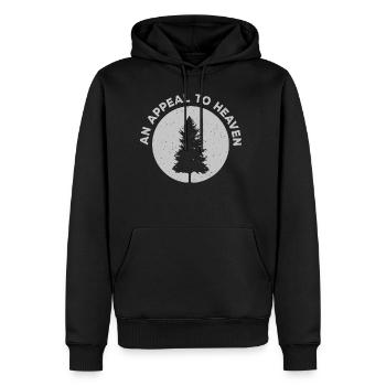 An Appeal To Heaven-Pine Tree - Men's Premium Hoodie - black - Front - Nico (187cm) & Julia (174cm)