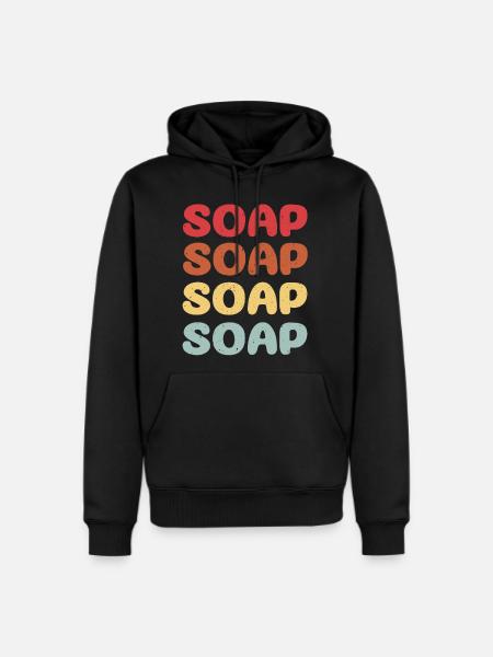 Soap - Men's Premium Hoodie - black