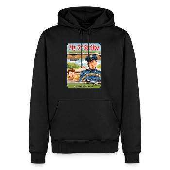 My 3rd Strike - Men's Premium Hoodie - black - Front - Nico (187cm) & Julia (174cm)