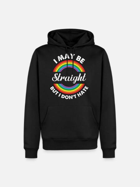 Lgbt Support - Men's Premium Hoodie - black