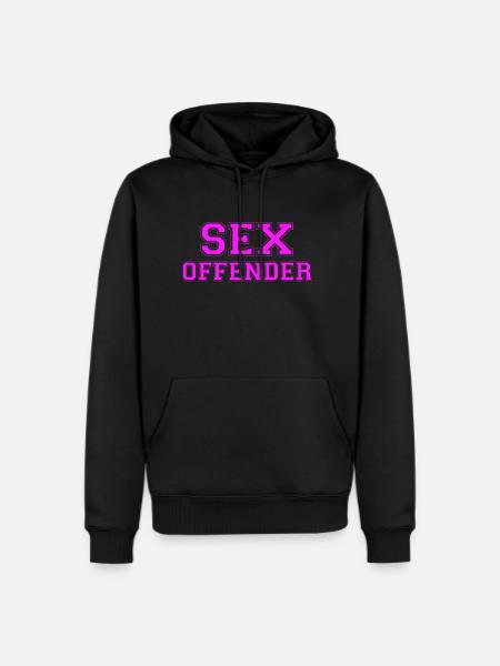 Sex Offender - Men's Premium Hoodie - black