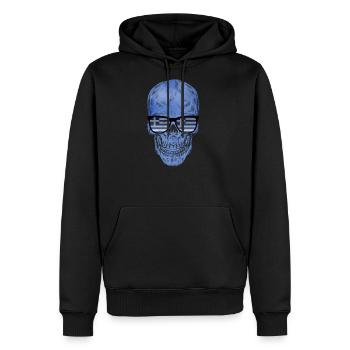 Greece - Men's Premium Hoodie - black - Front - Nico (187cm) & Julia (174cm)
