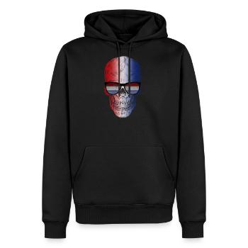 Netherlands - Men's Premium Hoodie - black - Front - Nico (187cm) & Julia (174cm)