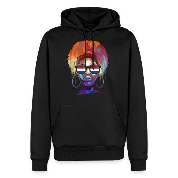 Netherlands - Men's Premium Hoodie - black - Front - Nico (187cm) & Julia (174cm)