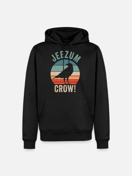 Jeezum Crow Vermont Raven - Men's Premium Hoodie - black