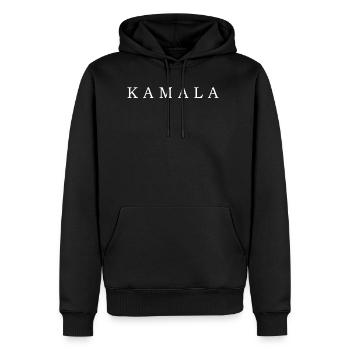 Kamala Harris - Men's Premium Hoodie - black - Front - Nico (187cm) & Julia (174cm)