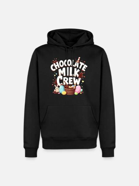 CHOCOLATE MILK CREW - Men's Premium Hoodie - black