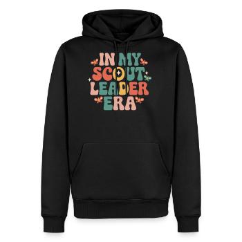 Scout Leader Scouting Camping Adventure - Men's Premium Hoodie - black - Front - Nico (187cm) & Julia (174cm)