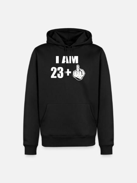 24 Birthday - Men's Premium Hoodie - black