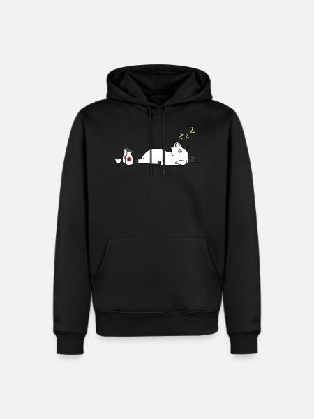 Goat Sake Drunk - Men's Premium Hoodie - black
