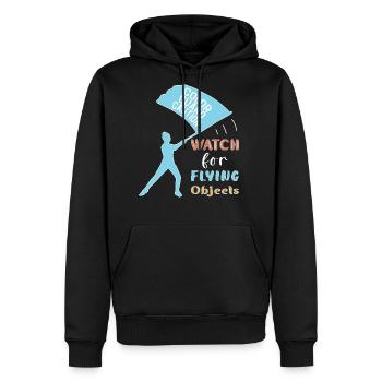 Color Guard - Men's Premium Hoodie - black - Front - Nico (187cm) & Julia (174cm)