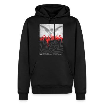 Feelings Streetwear - Men's Premium Hoodie - black - Front - Nico (187cm) & Julia (174cm)