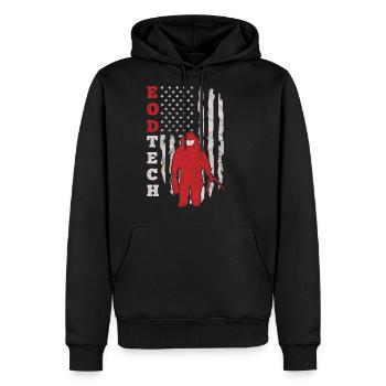 Bomb Squad Bomb Technician EOD TECH - Men's Premium Hoodie - black - Front - Nico (187cm) & Julia (174cm)