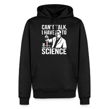 Science Laborant Laboratory Technicus Art - Men's Premium Hoodie - black - Front - Nico (187cm) & Julia (174cm)