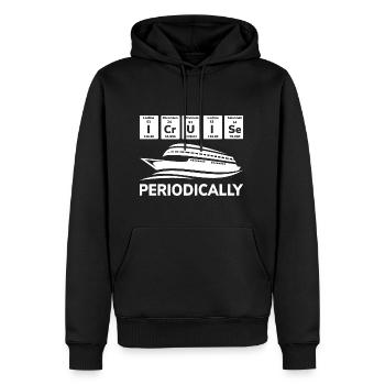 Cruise Periodically Funny Periodic Table - Men's Premium Hoodie - black - Front - Nico (187cm) & Julia (174cm)