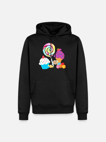 Sweets - Men's Premium Hoodie - black