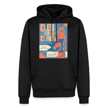 Screaming Meals Screaming Meals Screaming Meals - Men's Premium Hoodie - black - Front - Nico (187cm) & Julia (174cm)