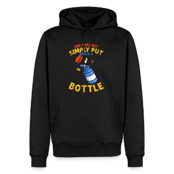 One does not simply put pills in a bottle - pills - Men's Premium Hoodie - black - Front - Nico (187cm) & Julia (174cm)