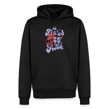 We Match Each Other's Freak - Matching - Men's Premium Hoodie - black - Front - Nico (187cm) & Julia (174cm)
