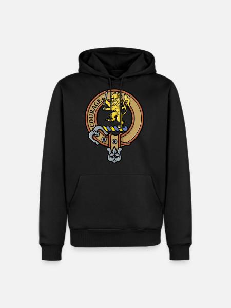 Clan Cumming Crest - Men's Premium Hoodie - black