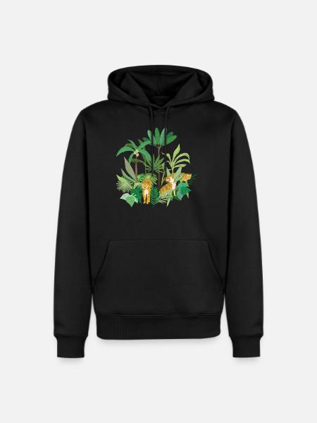 Jungle Tigers - Men's Premium Hoodie - black