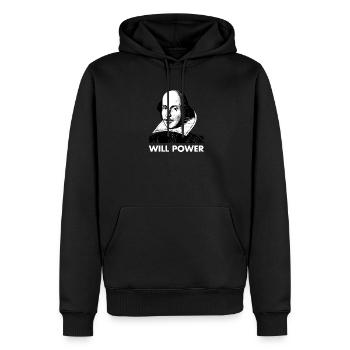 Will Power - Men's Premium Hoodie - black - Front - Nico (187cm) & Julia (174cm)