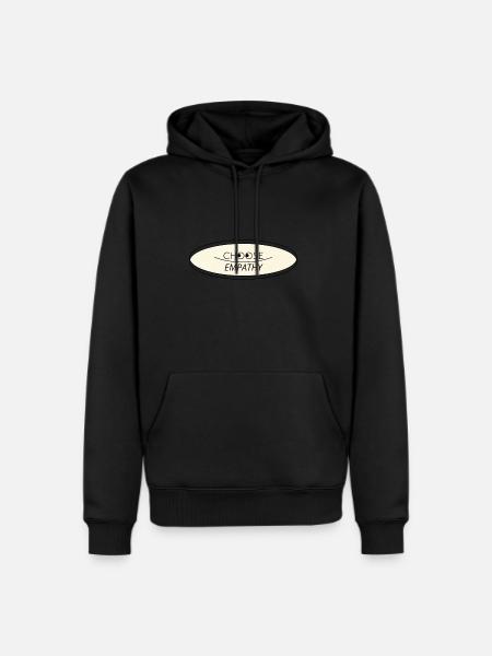 choose empathy - Men's Premium Hoodie - black