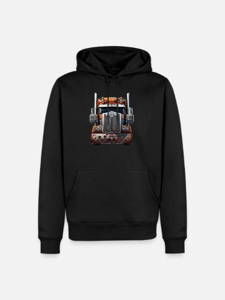 Rugged Simi Truck - Men's Premium Hoodie - black