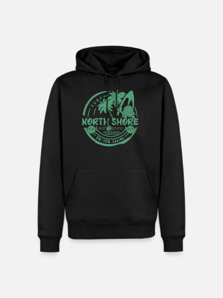 surf North shore - Men's Premium Hoodie - black