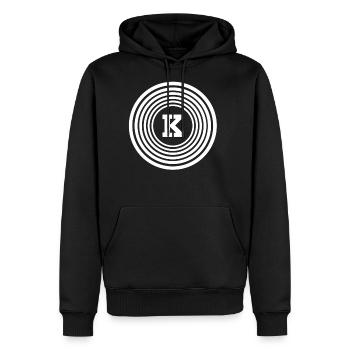 Best Of Rock Indie By Kraftklub - Men's Premium Hoodie - black - Front - Nico (187cm) & Julia (174cm)