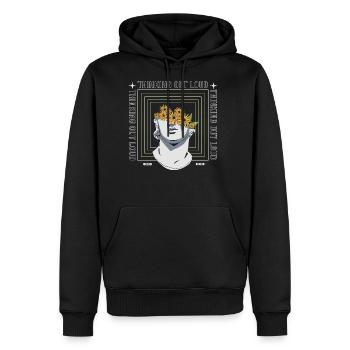 Thinking Out Loud - Men's Premium Hoodie - black - Front - Nico (187cm) & Julia (174cm)