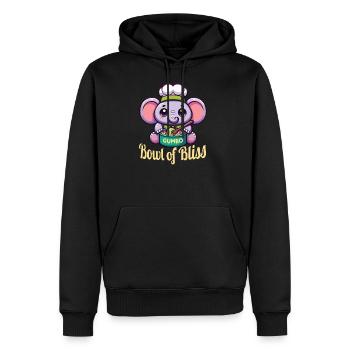 Gumbo Bowl of Bliss - Men's Premium Hoodie - black - Front - Nico (187cm) & Julia (174cm)