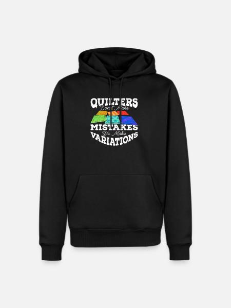 Quilting - Men's Premium Hoodie - black