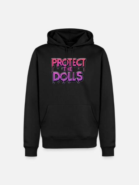 Protect the dolls - Men's Premium Hoodie - black