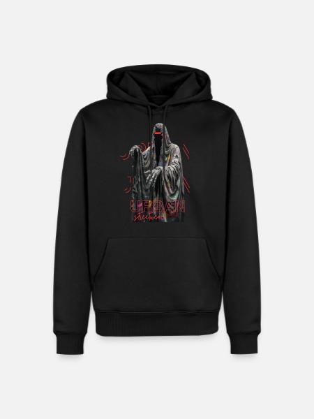 Urban_Streets-Ghost - Men's Premium Hoodie - black