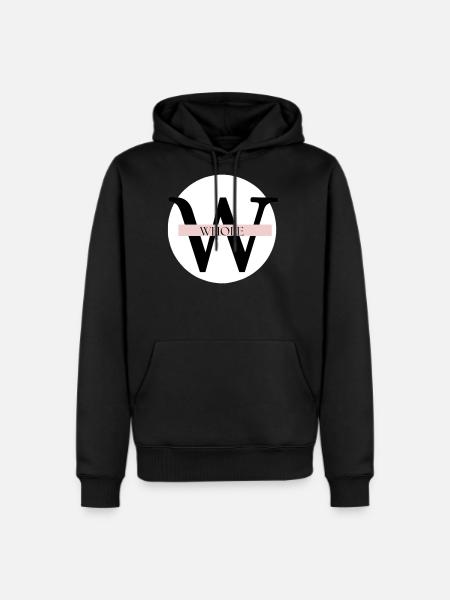 WHOLE - Men's Premium Hoodie - black