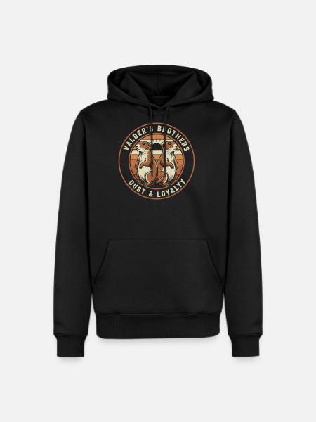 Valder's Brothers: Dust & Loyalty - Men's Premium Hoodie - black