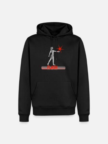 FLASH - Men's Premium Hoodie - black
