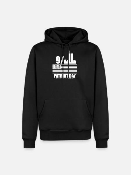 9 11 Patriot Day - Men's Premium Hoodie - black