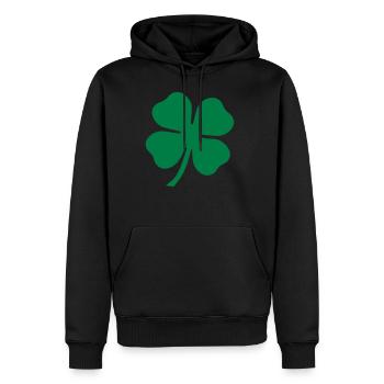 ireland - Men's Premium Hoodie - black - Front - Nico (187cm) & Julia (174cm)